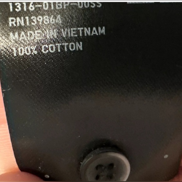 NWT Women Uniqlo Gather 3/4 Sleeve Oversized Tunic Black 100% Cotton Sz Medium - Picture 5 of 5